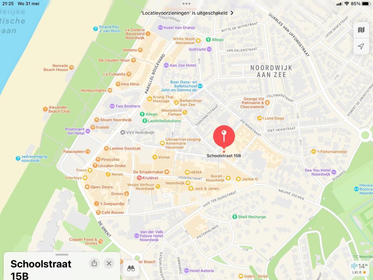 Appartement-Gratis Parkeren -Bij Strand En In Het Centrum Noordwijk Ngoại thất bức ảnh